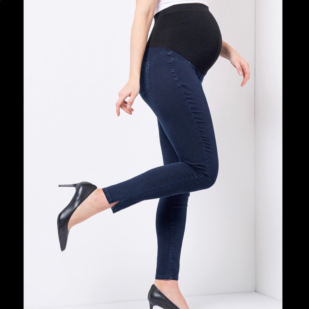 Seraphine Over Bump Super-Skinny Maternity Jeans 4